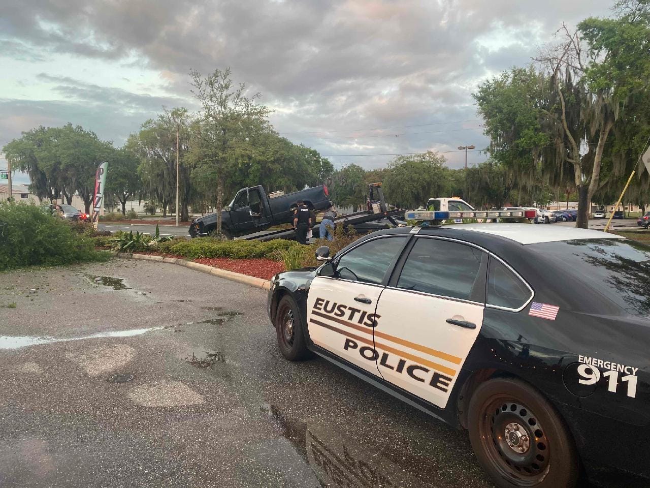 Drunk Driver Arrested After Crashing Into Tree In Front Of Downtown ...