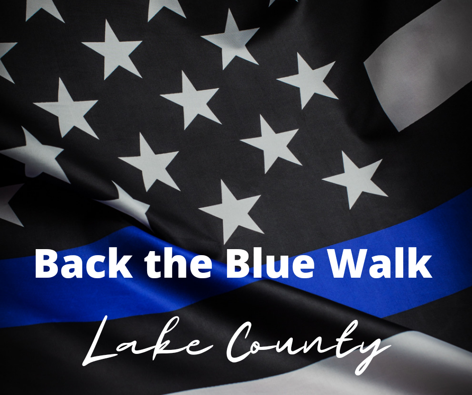 Third Annual Lake County Back the Blue Walk