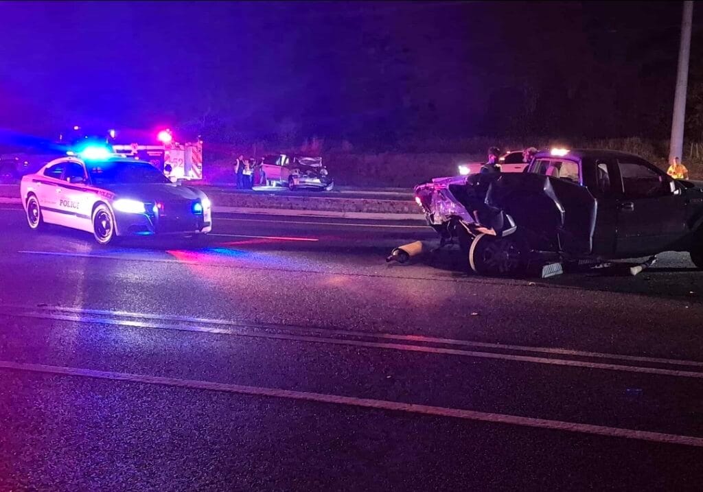 VIDEO: Man accused of fleeing Lady Lake crash Saturday nabbed by drone